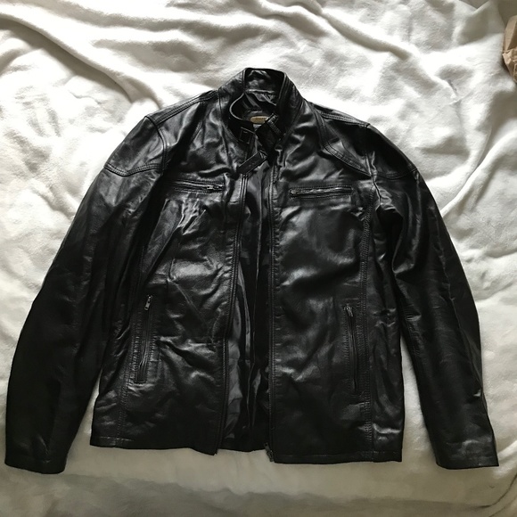 Italian Leather Jacket - Men’s - Picture 1 of 6